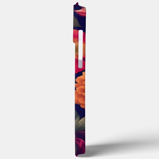 Een behang met een bloemmotief Case-Mate iPhone case (Achterkant / Links)