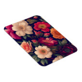 Een behang met een bloemmotief magneet (Rechterzijde)