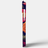 Een behang met een bloempatroon Case-Mate iPhone case (Achterkant / Links)