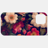 Een behang met een bloempatroon Case-Mate iPhone case (Achterkant (horizontaal))