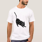 een behendige kat t-shirt (Voorkant)