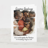 Een bek in een Kaart 2020 Kerstmis (Voorkant)