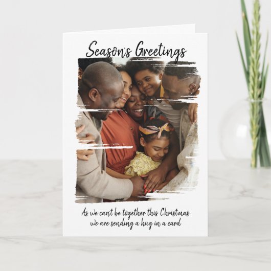 Een bek in een Kaart 2020 Kerstmis (Voorkant)