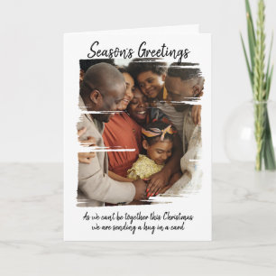 Een bek in een Kaart 2020 Kerstmis