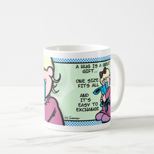 Een bek is een geweldig geschenk... koffiemok (Voorkant rechts)