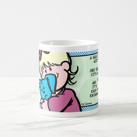 Een bek is een geweldig geschenk... koffiemok (Center)