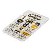 Een bekende 'One Hip Hop Milestone' foto van 1 sep Magneet (Linkerzijde)