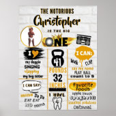 Een bekende 'One Hip Hop Milestone' foto van 1 sep Poster (Voorkant)