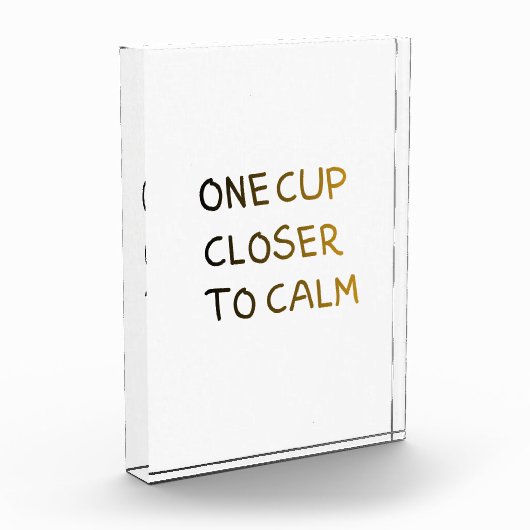 Één Beker Dichter bij Rust Fotoblokken (Links)