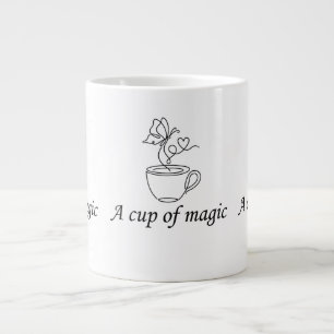 Een Beker Magie - Minimalistische Melktheekop Grote Koffiekop