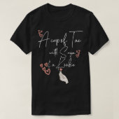 Een beker met suiker en Kookie Korean Hearts Kp T-shirt (Design voorkant)