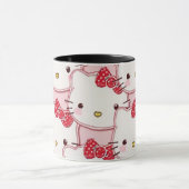 Een beker ontworpen met een leuk kat mok (Midden)