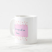 Eén beker per keer koffiemok (Voorkant links)