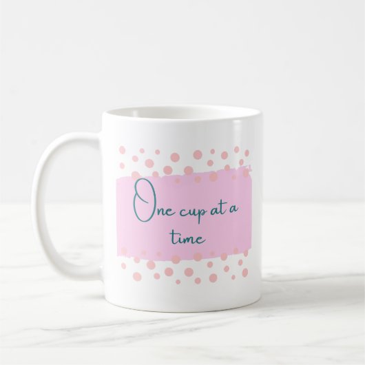 Eén beker per keer koffiemok (Links)