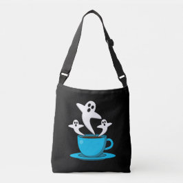 Een beker van een keukenkoffie crossbody tas