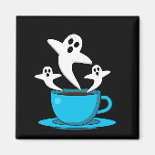 Een beker van een keukenkoffie magneet (Voorkant)