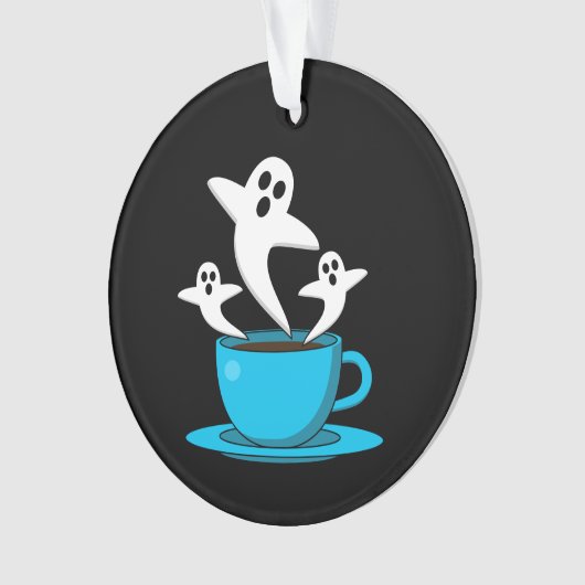 Een beker van een keukenkoffie ornament (voorkant)