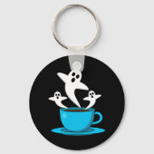 Een beker van een keukenkoffie sleutelhanger (Voorkant)