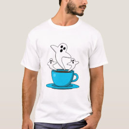 Een beker van een keukenkoffie t-shirt