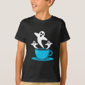 Een beker van een keukenkoffie t-shirt (Voorkant)
