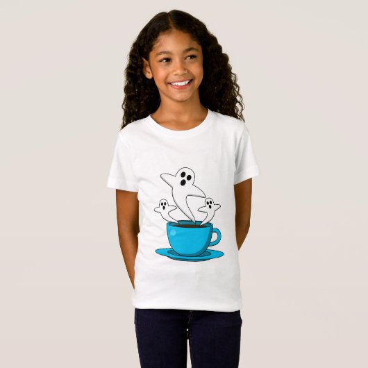 Een beker van een keukenkoffie t-shirt (Voorkant volledig)