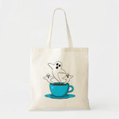 Een beker van een keukenkoffie tote bag (Voorkant)