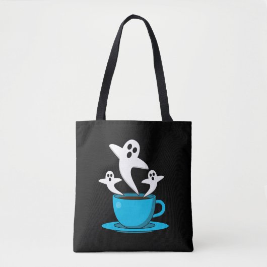 Een beker van een keukenkoffie tote bag (Voorkant)