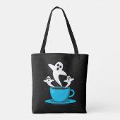 Een beker van een keukenkoffie tote bag (Achterkant)