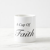 Een beker van het geloof mok geschenk (Center)