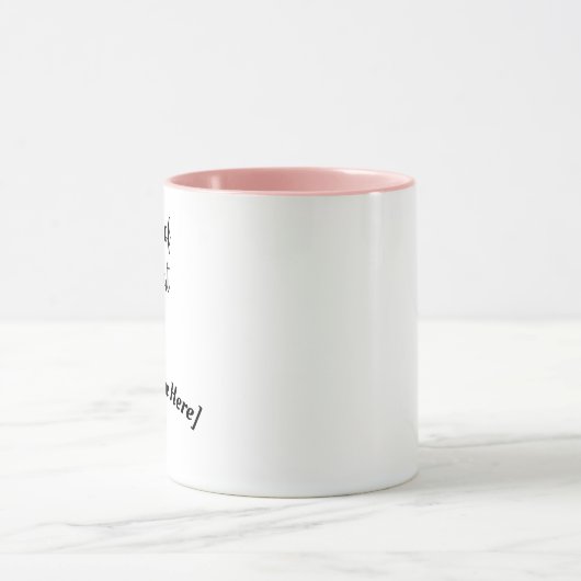 Een beker van persoonlijke koffie-Mok 11oz Mok (Midden)