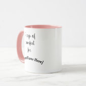 Een beker van persoonlijke koffie-Mok 11oz Mok (Voorkant links)