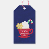 Een beker van 'Tis het seizoen Cadeaulabel (Voorkant)