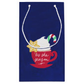 Een beker van 'Tis het seizoen Klein Cadeauzakje (Achterkant)