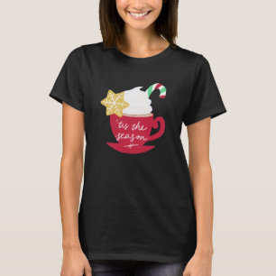 Een beker van 'Tis het seizoen T-shirt