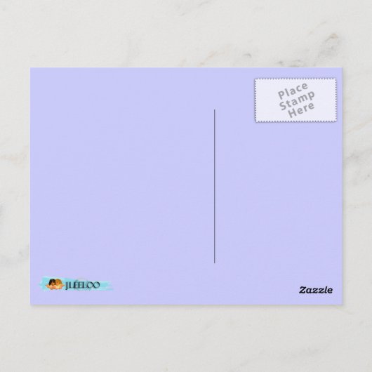 Een beker van Tour Eiffel Briefkaart (Achterkant)