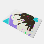 Een beker vol zweet deurmat (Schuin)