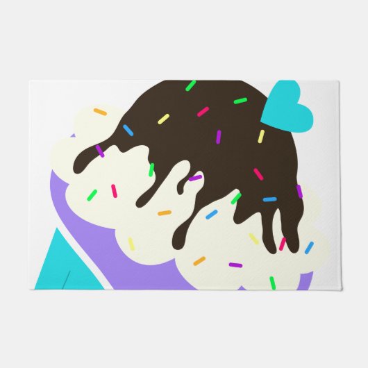 Een beker vol zweet deurmat (Voorkant)