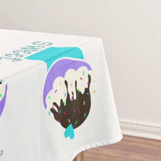 Een beker vol zweet tafelkleed (Voorbeeld)