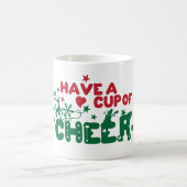 Een bekertje kerstcadeautjes Mok (Center)