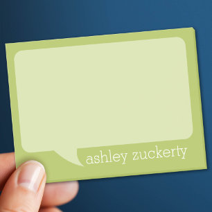 Een bel van de Bespreking met Gepersonaliseerde Na Post-it® Notes