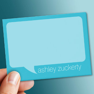 Een bel van de Bespreking met Gepersonaliseerde Na Post-it® Notes