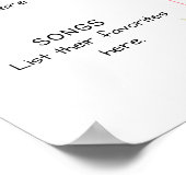 EÉN belachelijk roze meisje's 1ste verjaardag mijl Poster (Hoek)