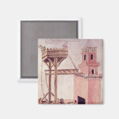 Een beleggmachine magneet (Voorkant / Achterkant)