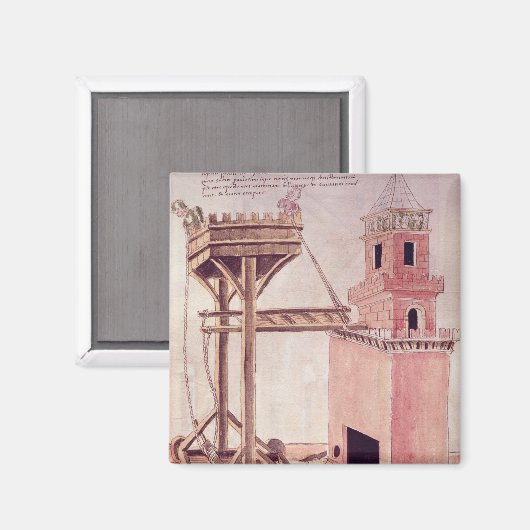 Een beleggmachine magneet (Voorkant / Achterkant)