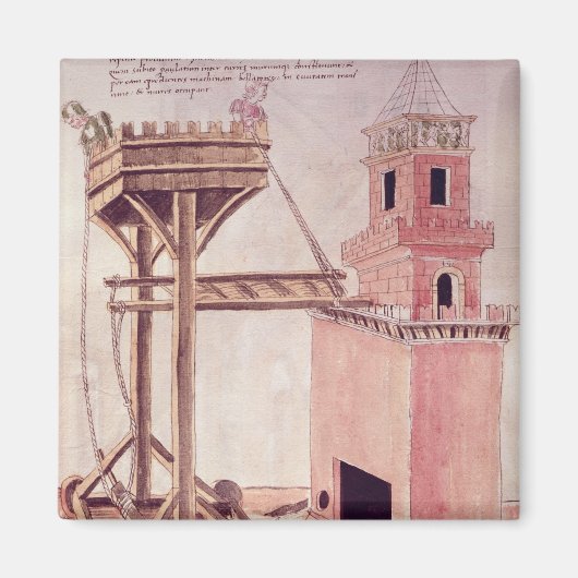 Een beleggmachine magneet (Voorkant)