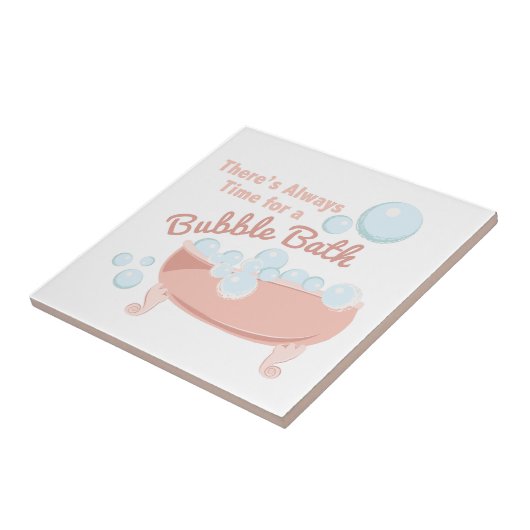 Een bellenbak tegeltje (Zijkant)