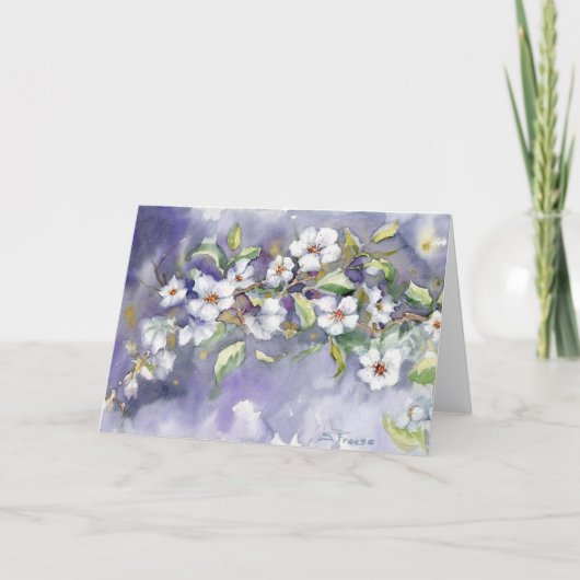 "Een belofte van peren" blanco notitiekaart (Voorkant)