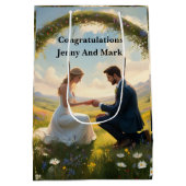 Een belofte voor altijd: de verloving medium cadeauzakje (Achterkant)