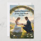 Een belofte voor altijd: het Verloving Kaart (Voorkant)