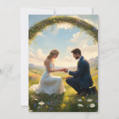 Een belofte voor altijd: het Verloving Kaart (Achterkant)